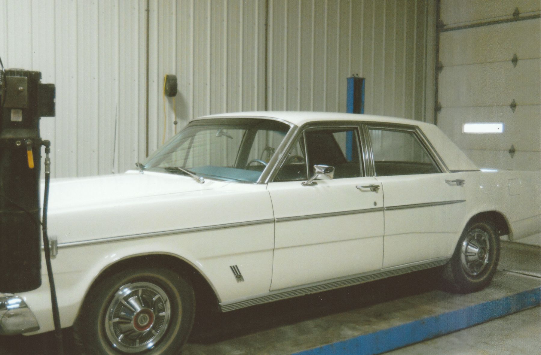 1966 Ford Galaxie 500 full length in garage