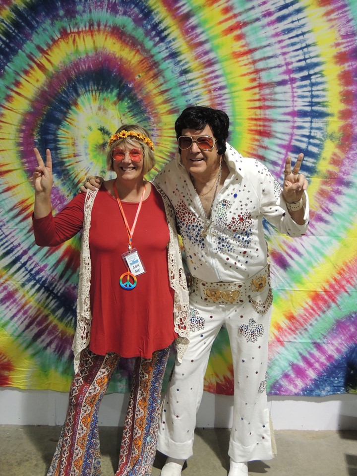 What's the 60's without Elvis!! He was there to pose for pictures.
